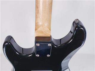 Hamer Slammer Black Strat Electric Guitar